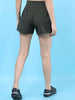 Women's Solid Flared Shorts