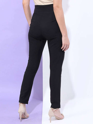 Women's Solid Skinny Fit Jegging