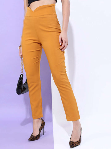 Women's Solid Skinny Fit Jegging