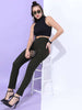 Women's Solid Skinny Fit Jegging