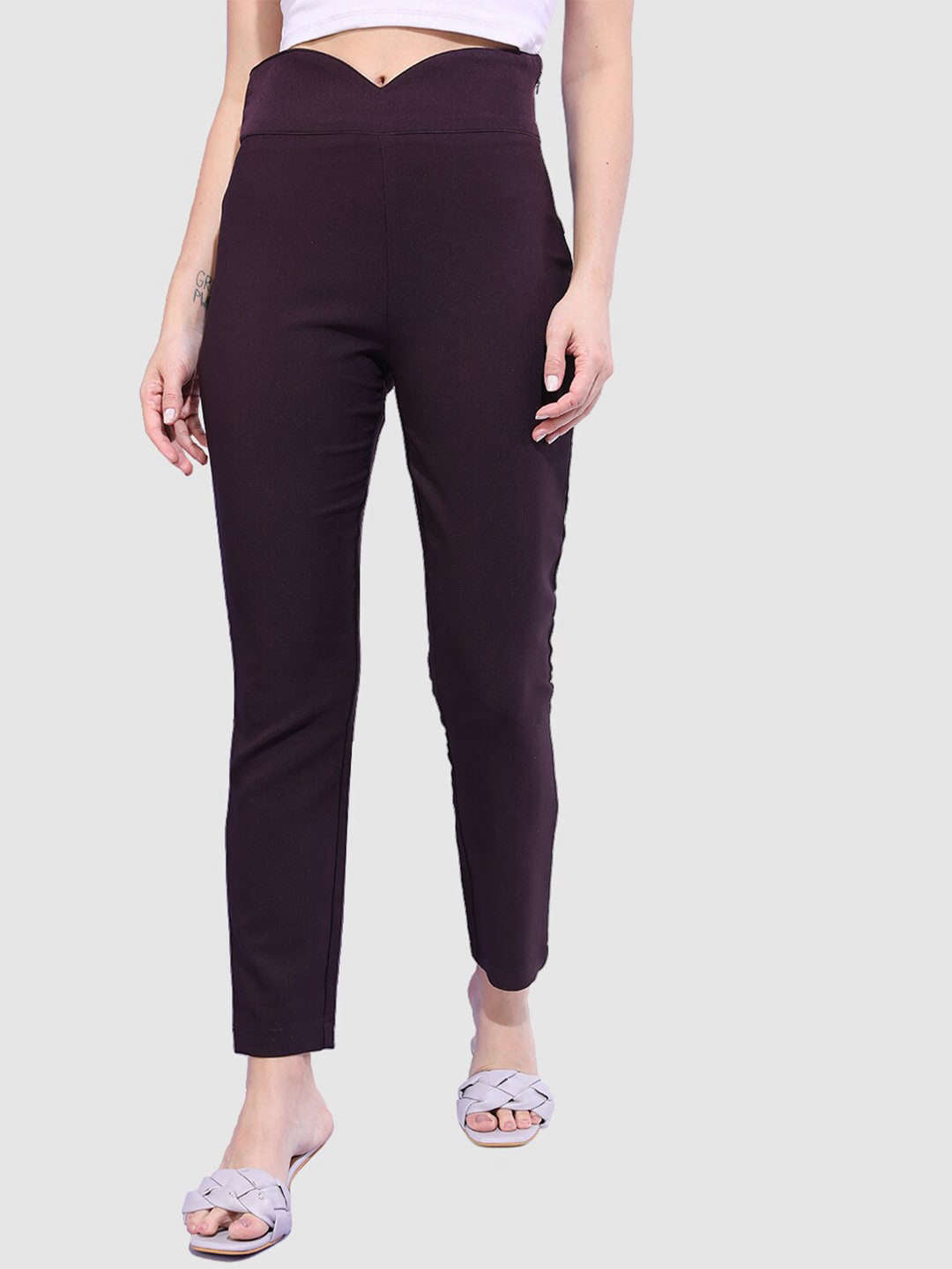 Women's Solid Skinny Fit Jegging