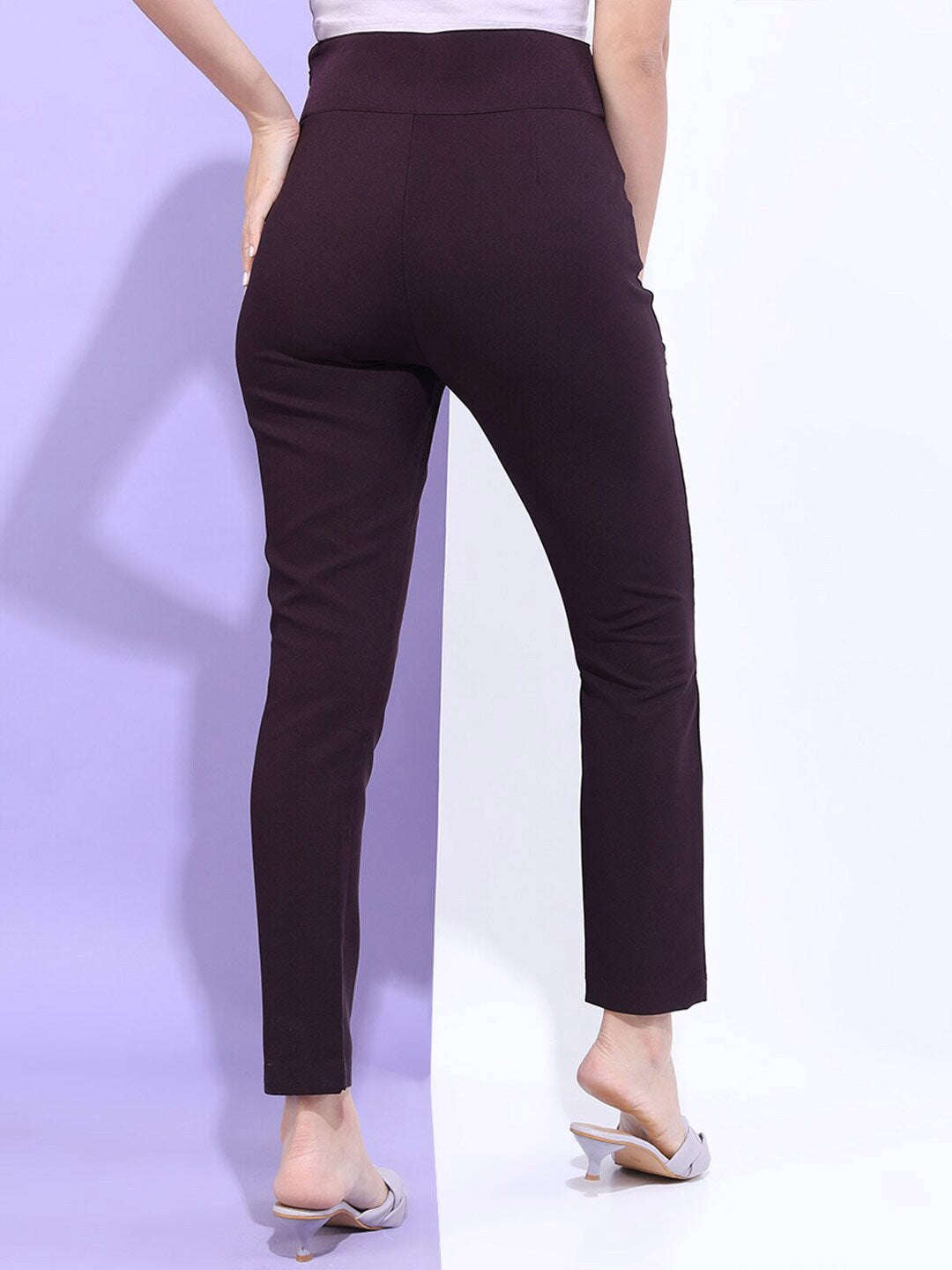 Women's Solid Skinny Fit Jegging