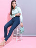 Women's Solid Skinny Fit Jegging