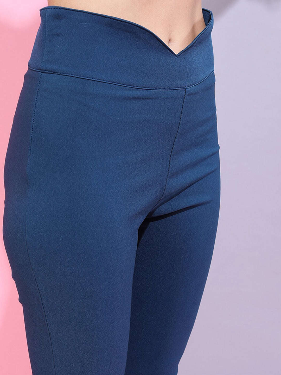 Women's Solid Skinny Fit Jegging