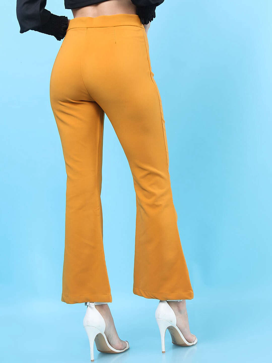 Women's Solid Bootcut Pant