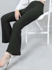 Women's Solid Bootcut Pant
