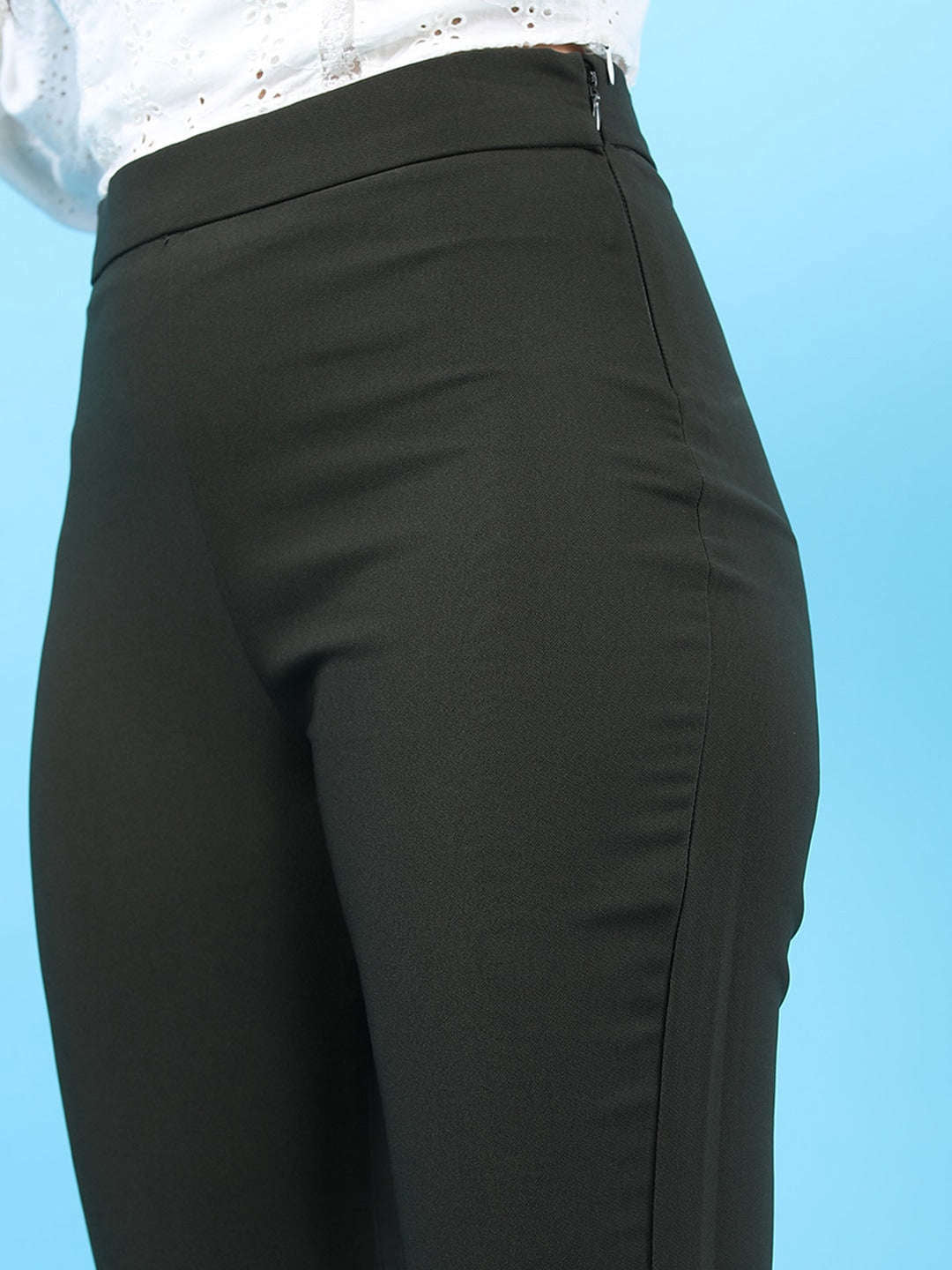 Women's Solid Bootcut Pant