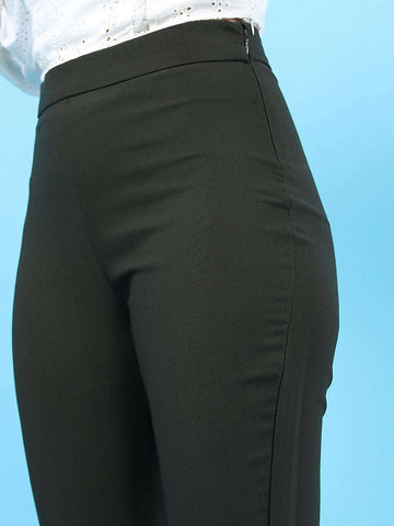 Women's Solid Bootcut Pant