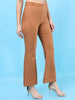 Women's Solid Bootcut Pant