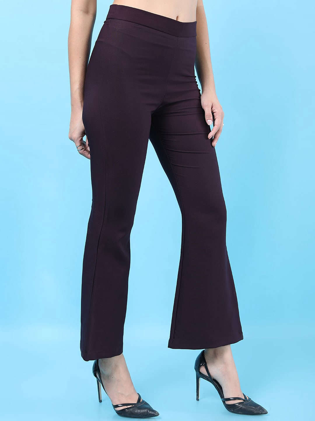 Women's Solid Bootcut Pant
