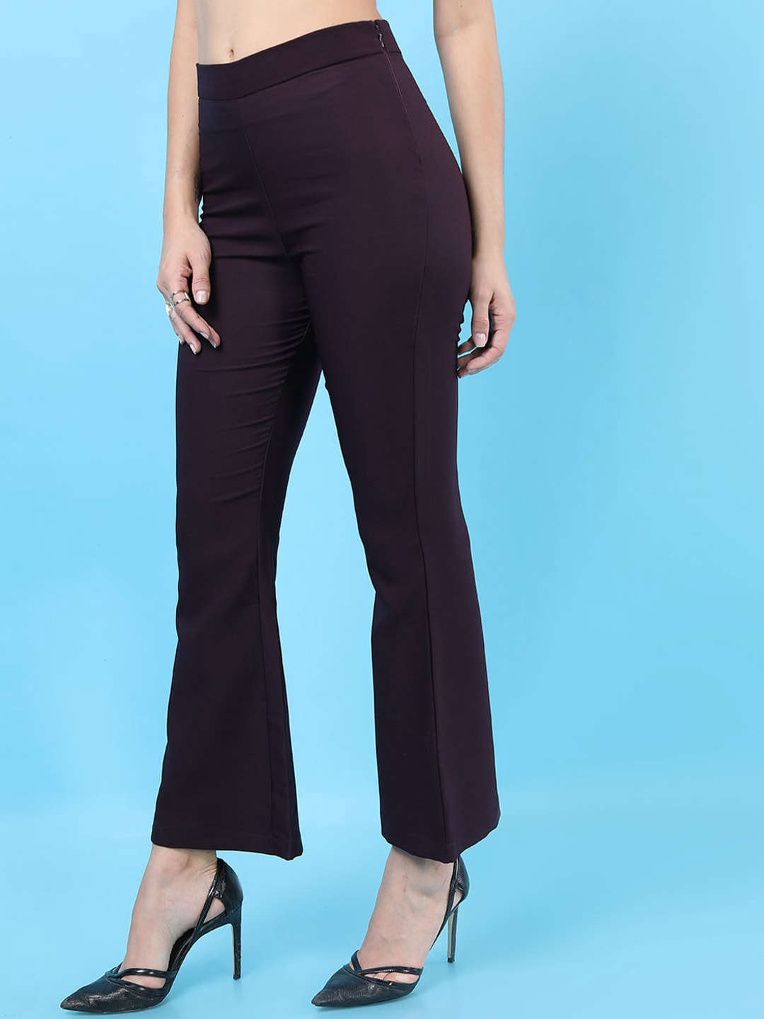 Women's Solid Bootcut Pant