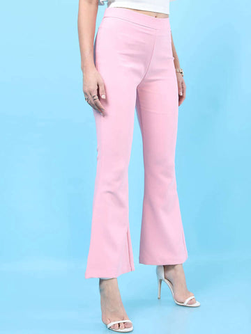 Women's Solid Bootcut Pant