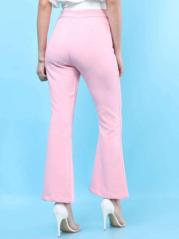 Women's Solid Bootcut Pant