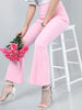Women's Solid Bootcut Pant