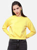 Women's Solid Regular Fit Sweatshirt