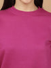 Women's Solid Regular Fit Sweatshirt