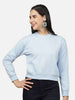 Women's Solid Regular Fit Sweatshirt