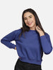Women's Solid Regular Fit Sweatshirt