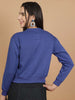 Women's Solid Regular Fit Sweatshirt