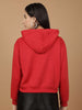 Women's Solid Regular Fit Sweatshirt
