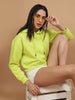 Women's Solid Regular Fit Sweatshirt