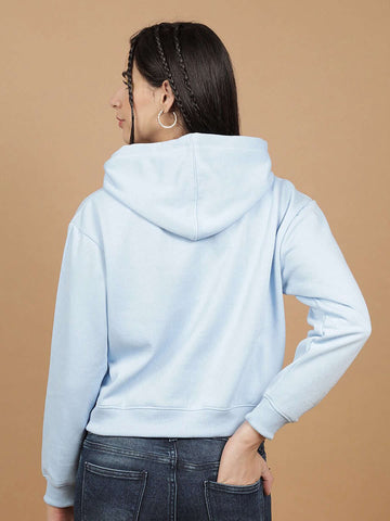 Women's Solid Regular Fit Sweatshirt