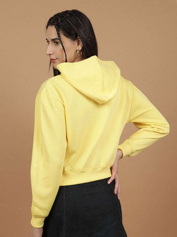 Women's Solid Regular Fit Sweatshirt