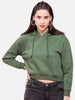 Women's Solid Regular Fit Sweatshirt