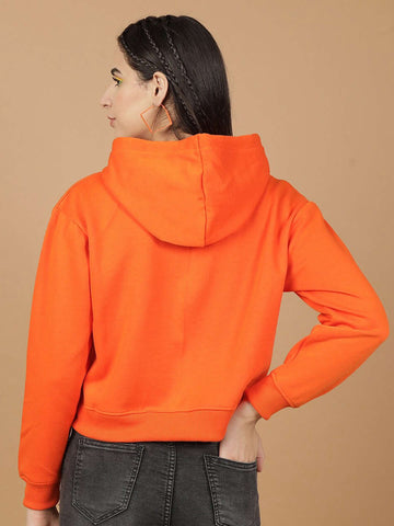Women's Solid Regular Fit Sweatshirt