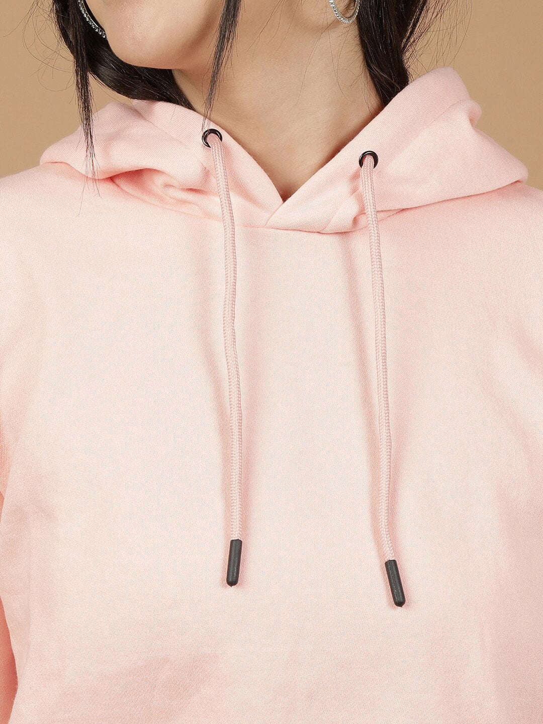 Women's Solid Regular Fit Sweatshirt