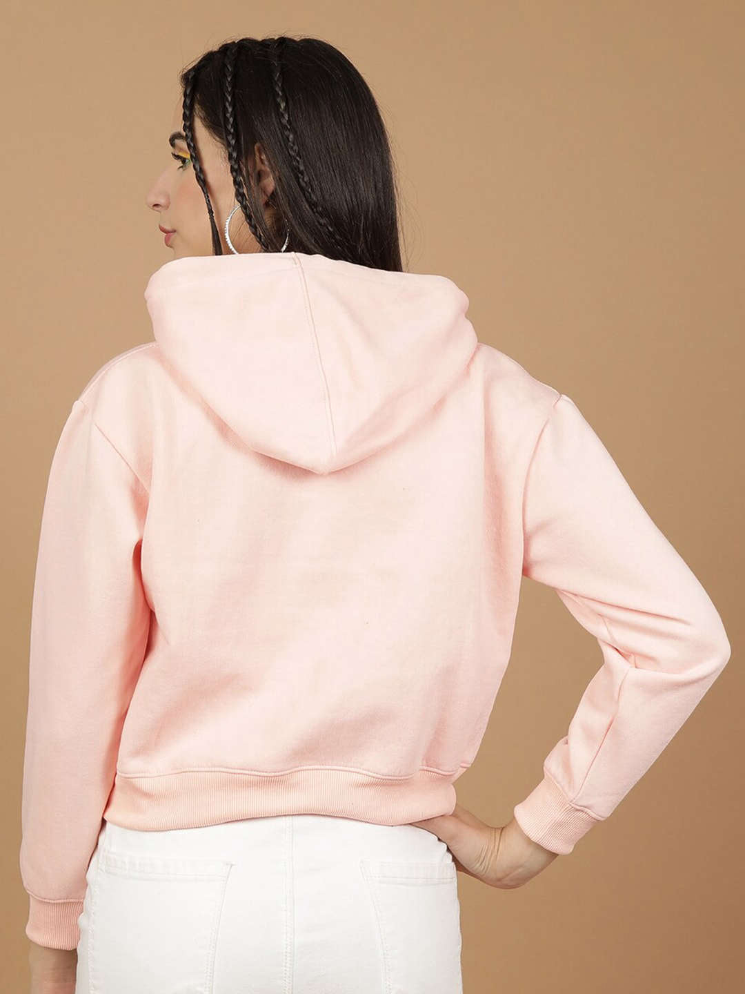 Women's Solid Regular Fit Sweatshirt