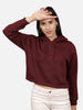 Women's Solid Regular Fit Sweatshirt