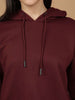Women's Solid Regular Fit Sweatshirt