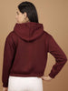 Women's Solid Regular Fit Sweatshirt