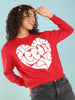 Women's Solid Regular Fit Sweatshirt