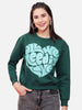 Women's Solid Regular Fit Sweatshirt
