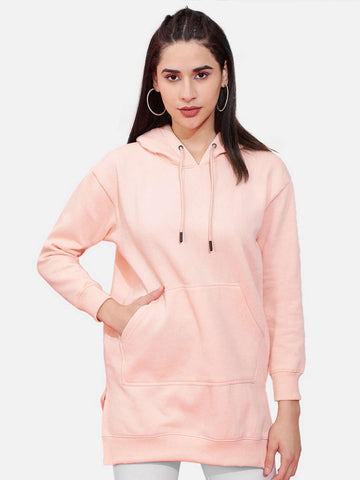 Women's Solid Regular Fit Sweatshirt