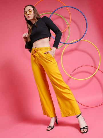 Women's Solid Trouser