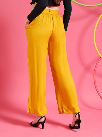 Women's Solid Trouser
