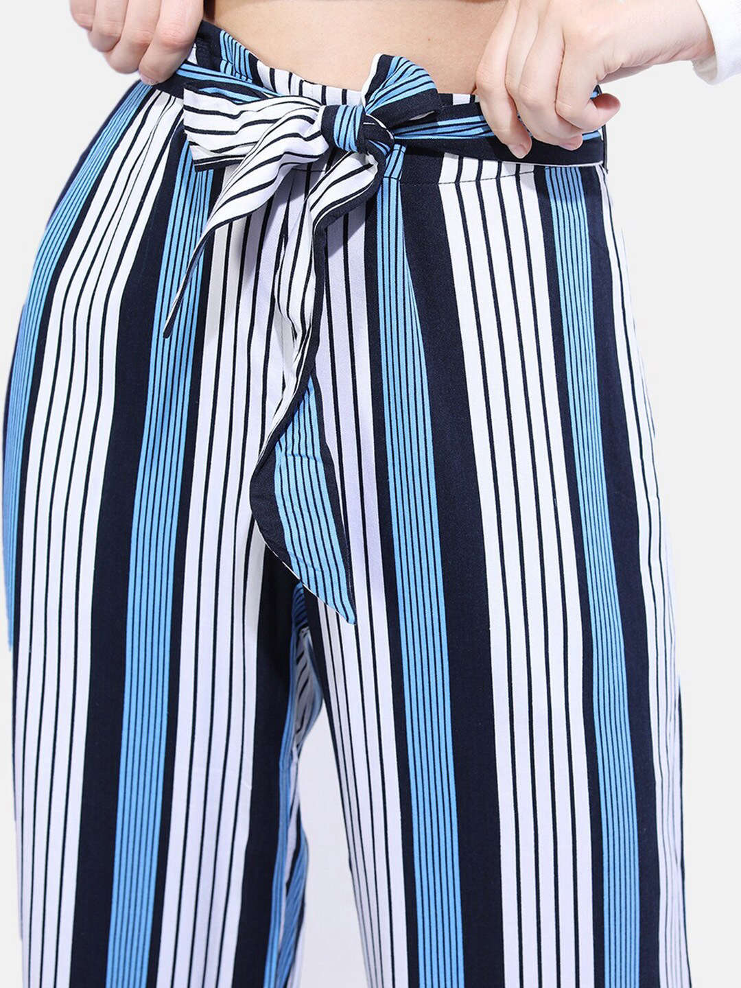 Women's Striped Flare Pant