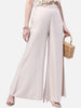 Women's Solid Wide Leg Pant