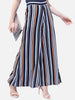 Women's Striped Wide Leg Pant