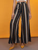 Women's Striped Wide Leg Pant