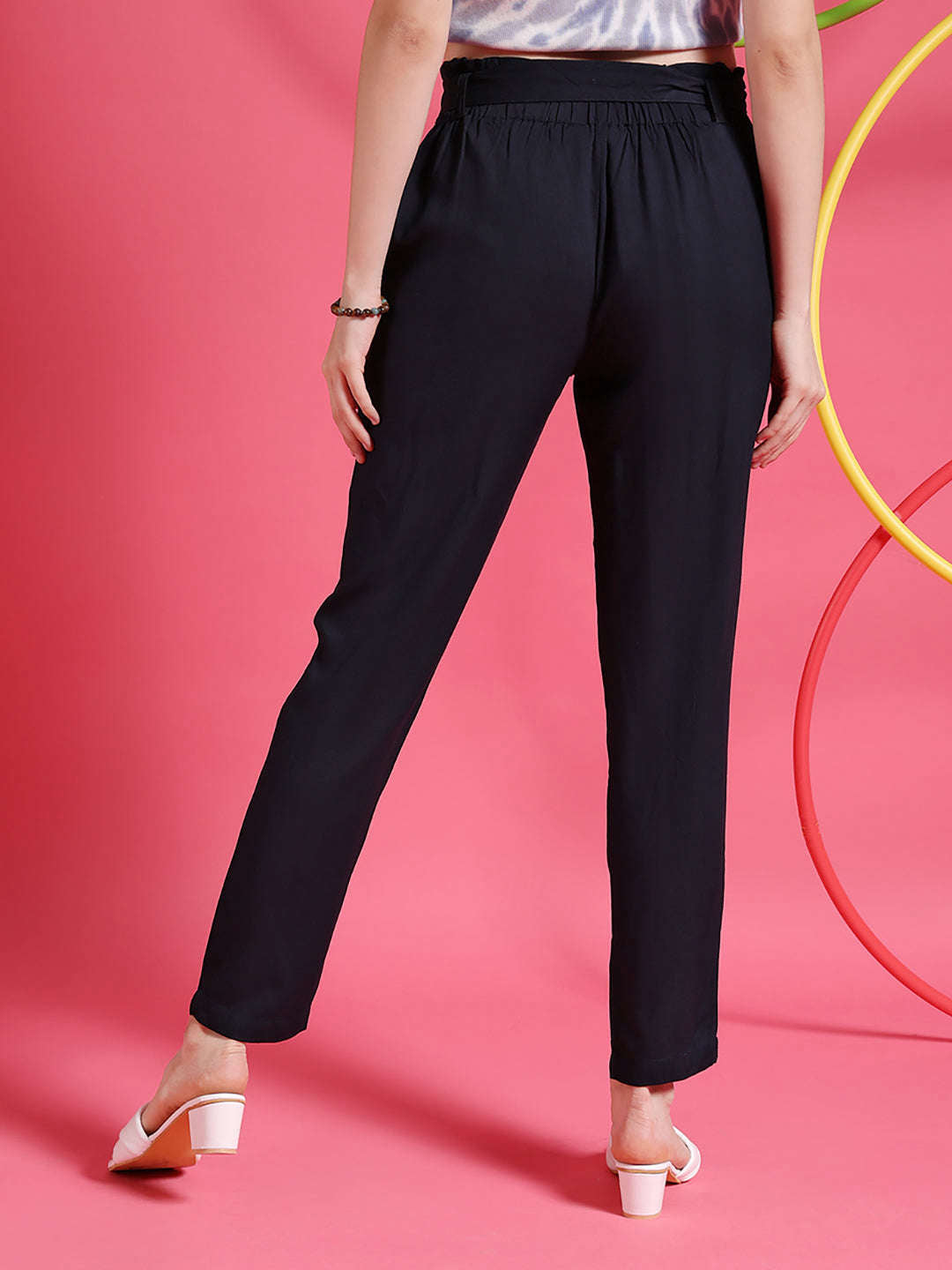 Women's Solid Trouser