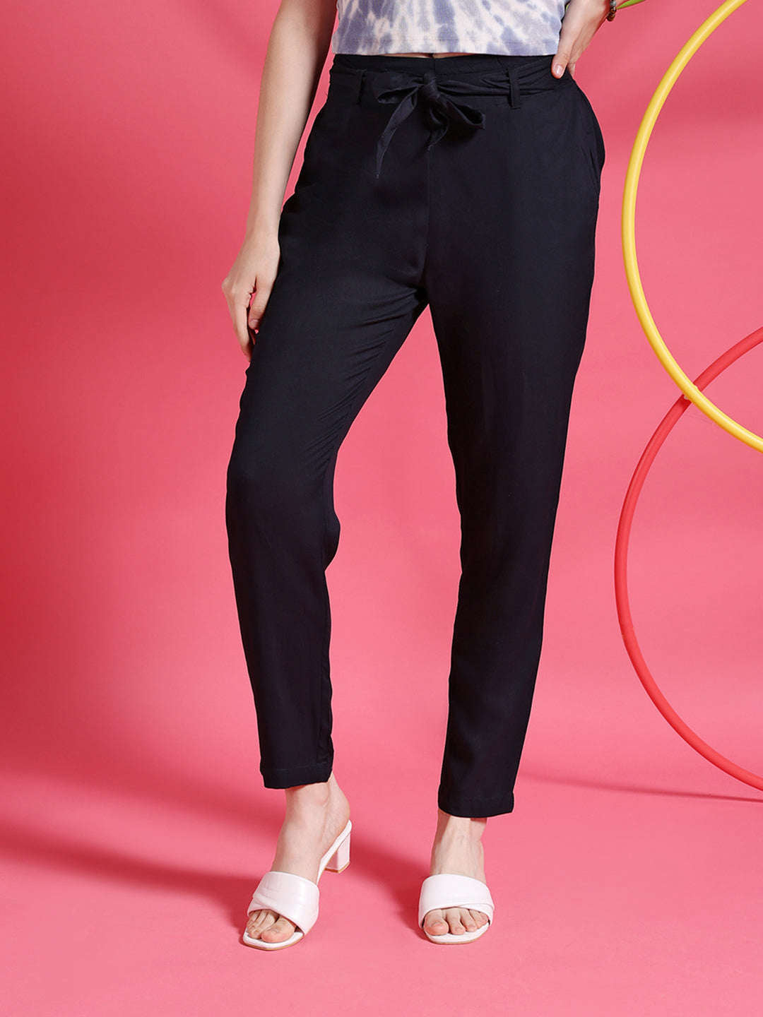 Women's Solid Trouser