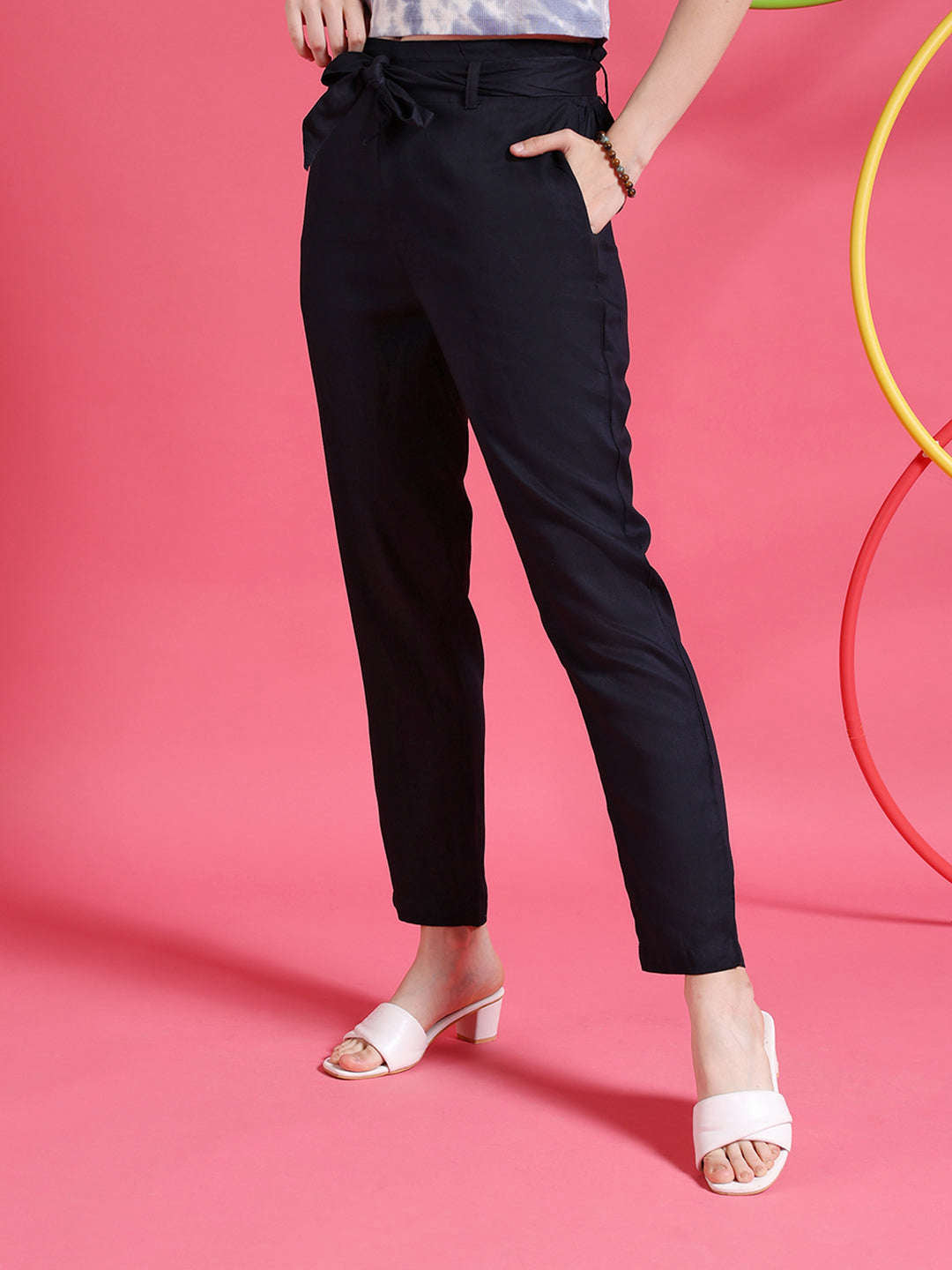 Women's Solid Trouser