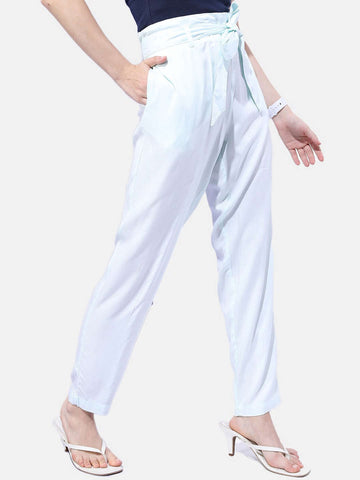 Women's Solid Tapered Pant