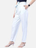 Women's Solid Tapered Pant