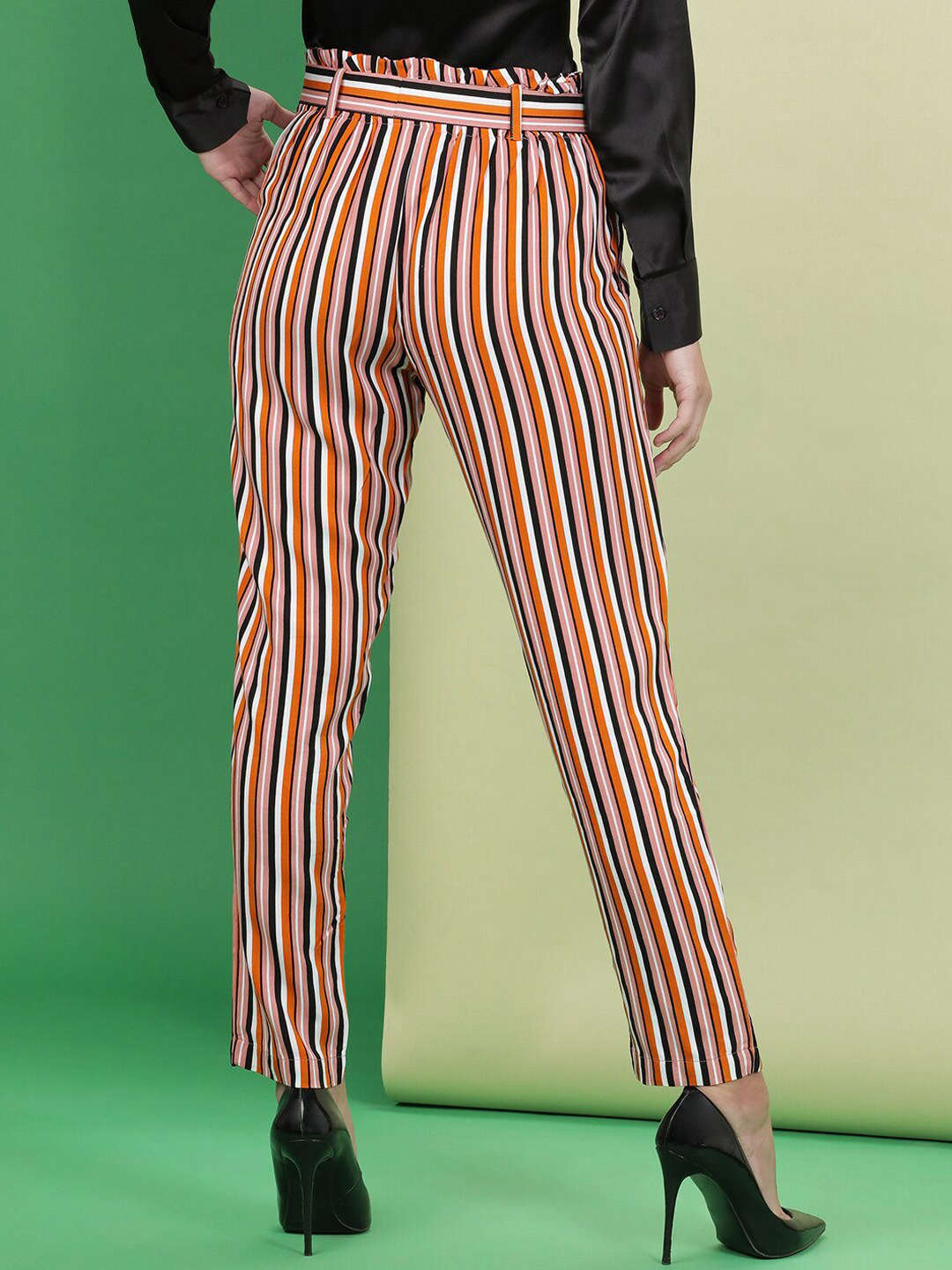 Women's Striped Tapered Pant