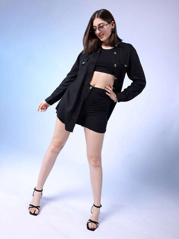 Women's Solid Co-Ords